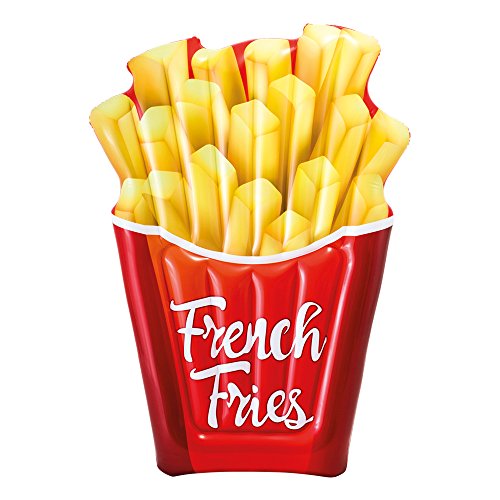Intex 58775EU - Colchoneta hinchable Patatas Fritas 132 x 175 cm Intex 58775EU - Colchoneta hinchable Patatas Fritas 132 x 175 cm