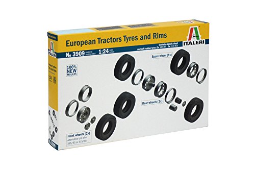 Italeri 510003909 – 1: 24 Neumáticos, Llantas Juego de Euro (7 + 7) Italeri 510003909 – 1: 24 Neumáticos, Llantas Juego de Euro (7 + 7)