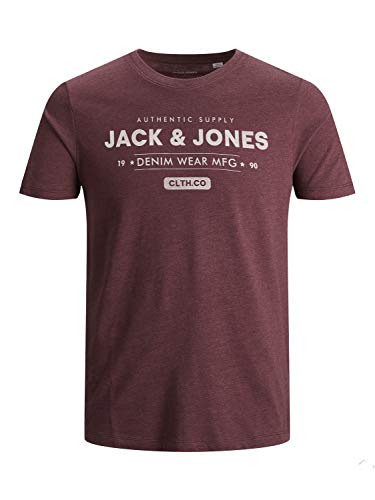 Jack & Jones JJEJEANS tee SS Crew Neck Noos 20/21 Camiseta, Port Royale, XL para Hombre Jack & Jones JJEJEANS tee SS Crew Neck Noos 20/21 Camiseta, Port Royale, XL para Hombre