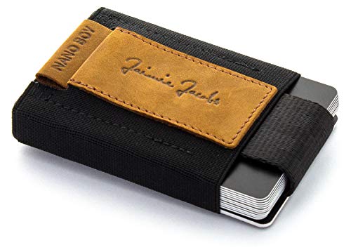 JAIMIE JACOBS Cartera Hombre Nano Boy Cartera Minimalista Slim Wallet Cartera Clip Cartera Pequeña Tarjetera Fina Pinza para Billetes Billetero para Hombres (Bronceado) JAIMIE JACOBS Cartera Hombre Nano Boy Cartera Minimalista Slim Wallet Cartera Clip Cartera Pequeña Tarjetera Fina Pinza para Billetes Billetero para Hombres (Bronceado)