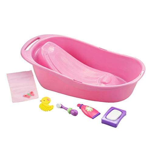 JC TOYS- Accesorios para muñecos bebé, Color Pink (81400)