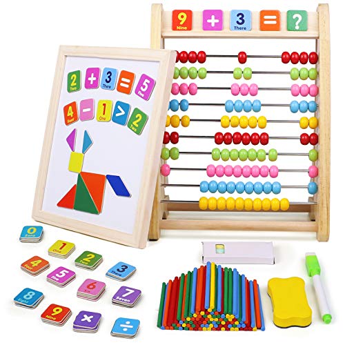jerryvon Abaco Montessori Pizarra Magnetica Infantil con Puzzle Magnetico Abacus Material Matematicas Montessori Juguetes de Madera Juegos Educativos Regalos Juguetes Niños Niñas 3 4 5 6 Años jerryvon Abaco Montessori Pizarra Magnetica Infantil con Puzzle Magnetico Abacus Material Matematicas Montessori Juguetes de Madera Juegos Educativos Regalos Juguetes Niños Niñas 3 4 5 6 Años