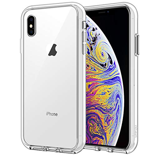 JETech Funda iPhone XS MAX 6,5", Carcasa Absorción de Impacto, Transparente JETech Funda iPhone XS MAX 6,5", Carcasa Absorción de Impacto, Transparente