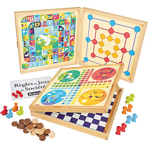Jeujura 8119 - Juego de 50 Reglas de Madera Jeujura 8119 - Juego de 50 Reglas de Madera
