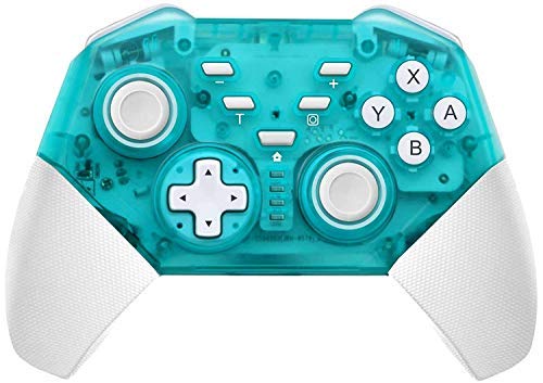 JFUNE Switch Mando Inalámbrico para Nintendo Switch, Controlador Pro Switch Inalámbrico, Función de DualShock y Turbo con Gyro Axis Switch Gamepad - 2019 Nueva versión (Verde)