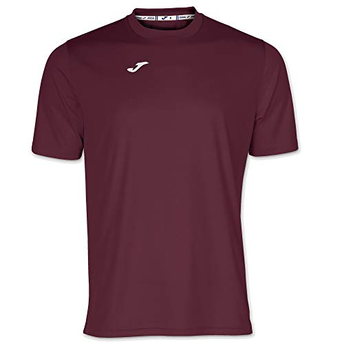 Joma Combi Camisetas Equip. M/C, Hombre, Burdeos, S Joma Combi Camisetas Equip. M/C, Hombre, Burdeos, S