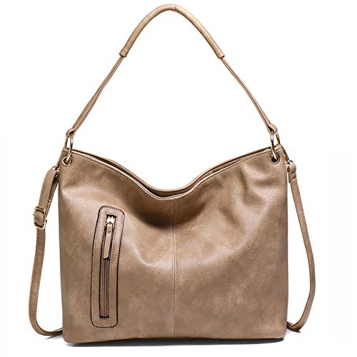 JOSEKO Bolso de mano para mujer, bolso de mano, bolso de hombro elegante, bolso Hobo, bolso grande para mujer, adecuado para ir de compras y trabajar