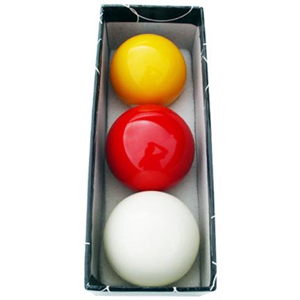 Juego bolas carambolas tricolor