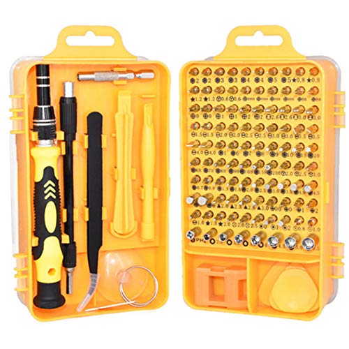 Juego de Destornilladores Screwdriver Sets Chrome Vanadium Steel Multifunción para relojes, teléfonos móviles, herramientas de reparación de desmontaje de instrumentos de precisión Juego de Destornilladores Screwdriver Sets Chrome Vanadium Steel Multifunción para relojes, teléfonos móviles, herramientas de reparación de desmontaje de instrumentos de precisión