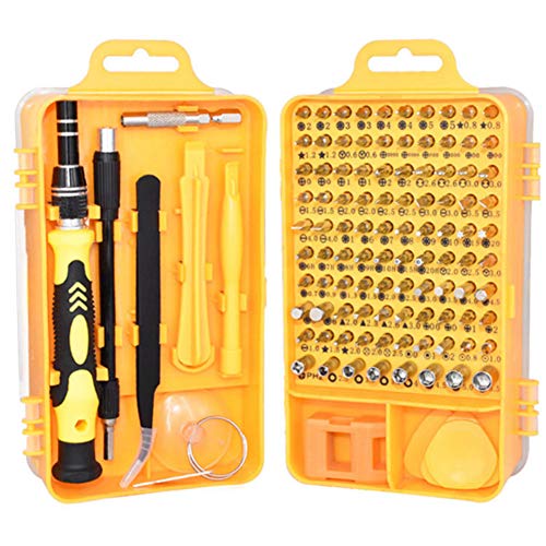 Juego de Destornilladores Screwdriver Sets Chrome Vanadium Steel Multifunción para relojes, teléfonos móviles, herramientas de reparación de desmontaje de instrumentos de precisión