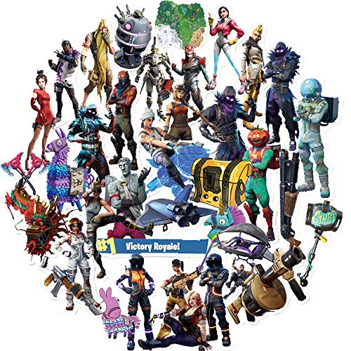 Juego de pegatinas Fort_nite para juegos (40 unidades), juego de pegatinas populares para niños, adultos, adolescentes, niños y niñas, pegatinas impermeables para botellas Juego de pegatinas Fort_nite para juegos (40 unidades), juego de pegatinas populares para niños, adultos, adolescentes, niños y niñas, pegatinas impermeables para botellas