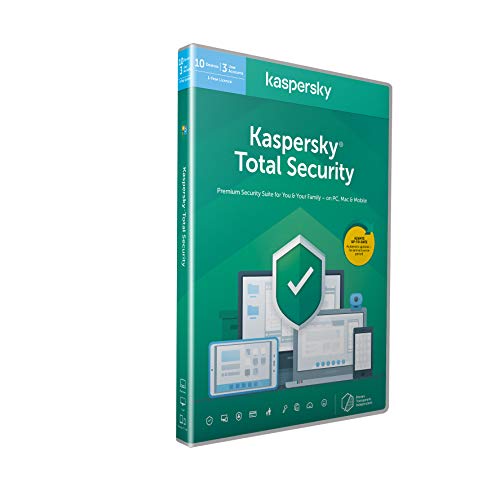 Kaspersky Total Security 2018 | 10 Devices | 1 Year | PC/Mac/Android | Download