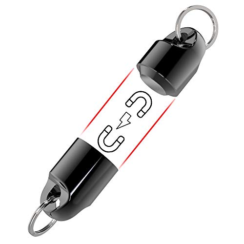 KeySmart MagConnect - Accesorio Instantáneo, Seguro Para Bolsas, Carteras y Correas - Fácil Acceso para Llaves (1 Paquete, Negro) KeySmart MagConnect - Accesorio Instantáneo, Seguro Para Bolsas, Carteras y Correas - Fácil Acceso para Llaves (1 Paquete, Negro)
