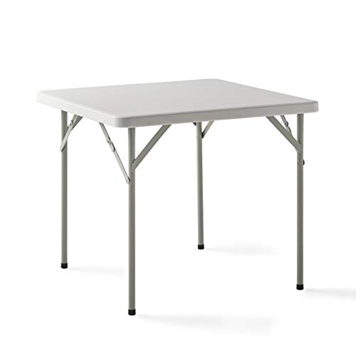 KG KitGarden - Mesa Plegable Multifuncional, 84x84x74cm, Blanco, Folding C84 KG KitGarden - Mesa Plegable Multifuncional, 84x84x74cm, Blanco, Folding C84