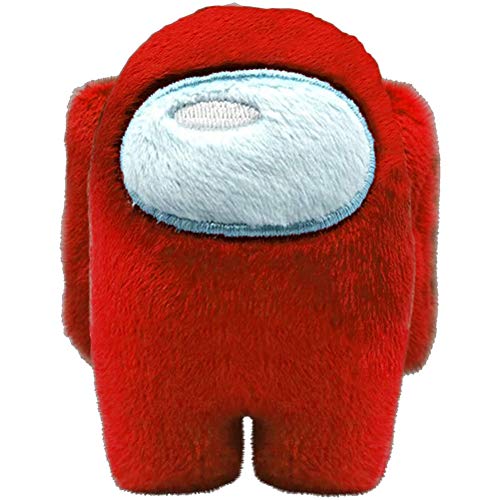 LAOZZI Among Us Peluches de Animales de Peluche, Matanza de Hombre Lobo Espacial, muñeco de Personaje del Juego - 10 cm