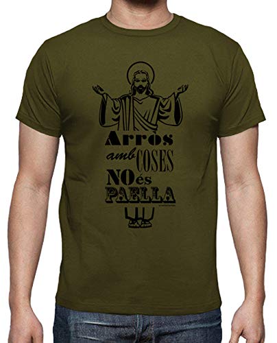 latostadora - Camiseta Arrs Amb Coses para Hombre Army M latostadora - Camiseta Arrs Amb Coses para Hombre Army M