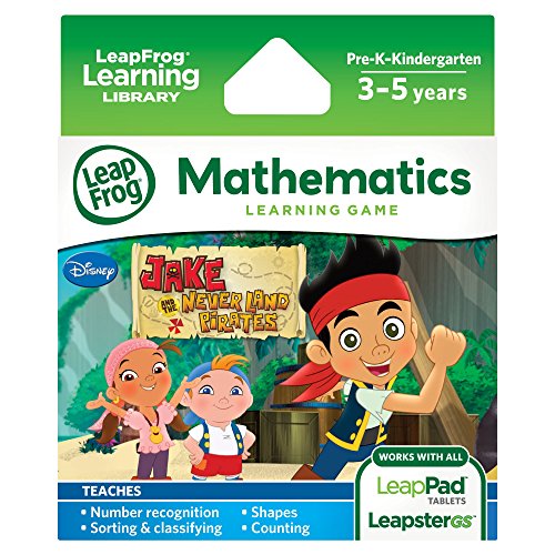 LeapFrog Explorer: Disney Jake and The Never Land Pirates - Cartucho de Juego par LeapPad y Leapster LeapFrog Explorer: Disney Jake and The Never Land Pirates - Cartucho de Juego par LeapPad y Leapster