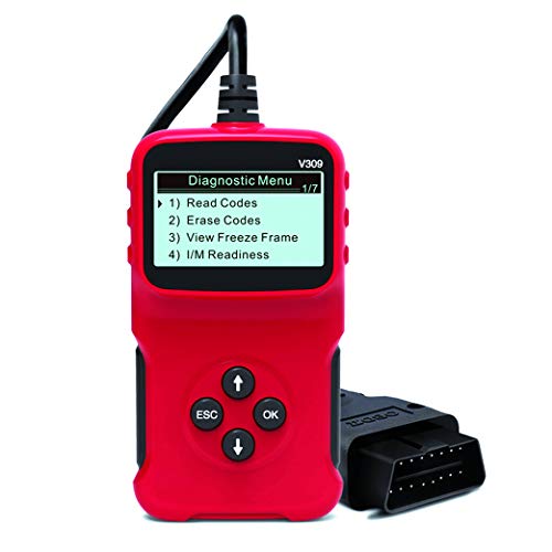 Lectores de códigos automóviles OBDII Check Engine Reader,Escáner de comprobación de vehículo OBD2 Herramienta de detección de escaneo de diagnóstico Lector de códigos de fallas de automóviles con Lectores de códigos automóviles OBDII Check Engine Reader,Escáner de comprobación de vehículo OBD2 Herramienta de detección de escaneo de diagnóstico Lector de códigos de fallas de automóviles con