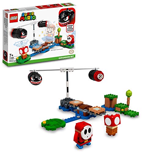 LEGO 71366 Super Mario Set de Expansión: Avalancha de Bill Balazos, Juguete de Construcción