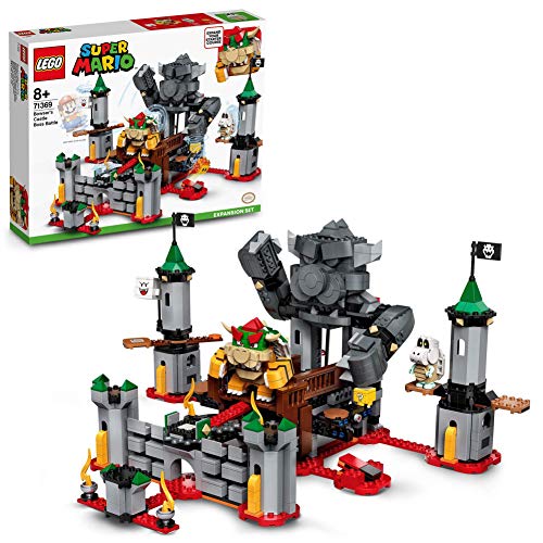 LEGO 71369 Super Mario Set de Expansión: Batalla final en el Castillo de Bowser, Juguete de Construcción LEGO 71369 Super Mario Set de Expansión: Batalla final en el Castillo de Bowser, Juguete de Construcción