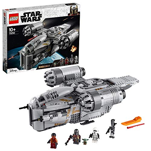 LEGO 75292 Star Wars The Mandalorian Nave Espacial del Cazarrecompensas Juguete con Minifigura del Niño LEGO 75292 Star Wars The Mandalorian Nave Espacial del Cazarrecompensas Juguete con Minifigura del Niño