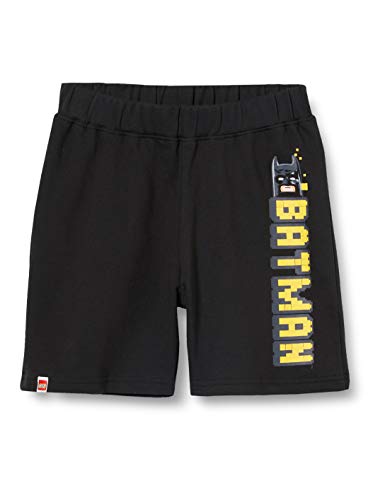 LEGO Cm Batman Sweat Pantalones Cortos, Negro (Black 995), 140 para Niños LEGO Cm Batman Sweat Pantalones Cortos, Negro (Black 995), 140 para Niños