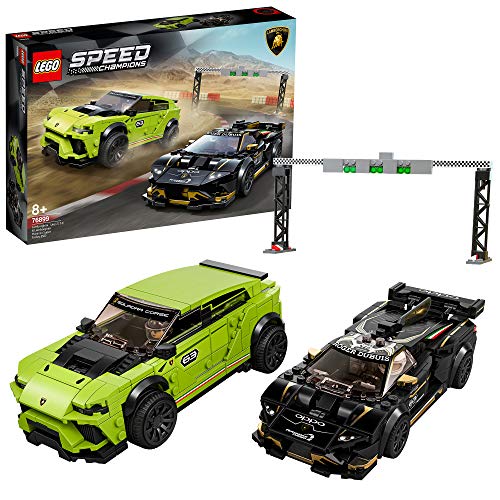 LEGO Speed Champions - Lamborghini Urus ST-X & Lamborghini Huracán Super Trofeo EVO, Set de Construcción con 2 Coches para Jugar a las Carreras (76899) LEGO Speed Champions - Lamborghini Urus ST-X & Lamborghini Huracán Super Trofeo EVO, Set de Construcción con 2 Coches para Jugar a las Carreras (76899)