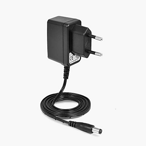 LEICKE Fuente de alimentación universal de 5 V 1 A 5 W, adaptador de corriente directa, compatible con fuente de alimentación CA negra para módems, routers, cargadores, interruptores, etc.