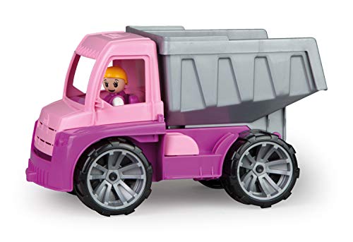 Lena 04451 TRUXX - Figura de Juego (27 cm, Robusta, camión de volqueteo, vehículo de Juguete para niñas a Partir de 2 años, Color Rosa y Lila Lena 04451 TRUXX - Figura de Juego (27 cm, Robusta, camión de volqueteo, vehículo de Juguete para niñas a Partir de 2 años, Color Rosa y Lila