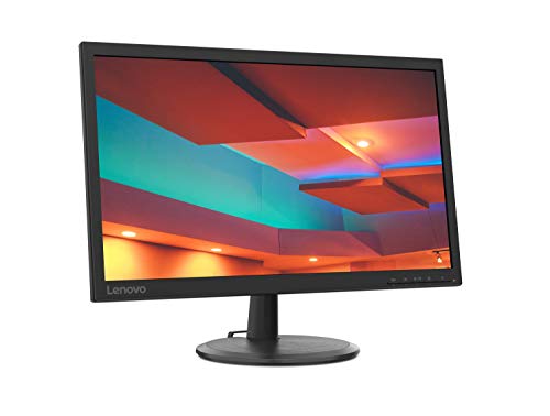 Lenovo D22-20 - Monitor de 21.5" FullHD (1920x1080 pixeles, 16:9, 75Hz, 5ms, 600:1, Puertos VGA + HDMI), Color Negro