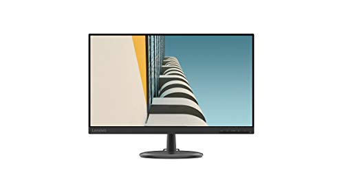 Lenovo D24-20 - Monitor de 23.8" FullHD (1920x1080 pixeles, 16:9, 75Hz, 4ms, 1000:1, Puertos VGA + HDMI, 3 lados sin bordes), Color Negro