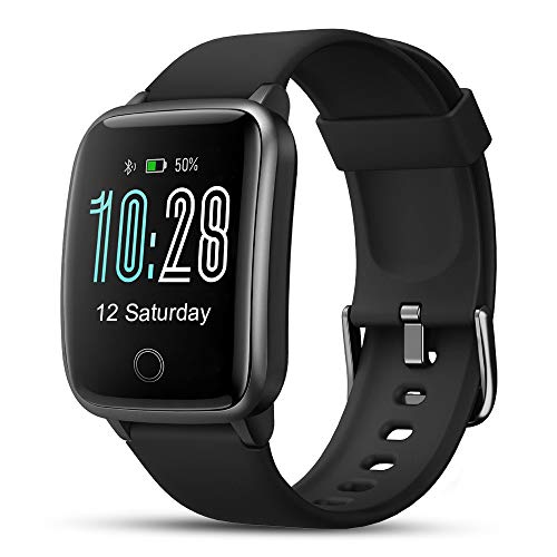 LIFEBEE Smartwatch, Reloj Inteligente Impermeable IP68 con Monitor de Sueño Pulsómetros Cronómetros Contador de Caloría, Pulsera de Actividad Inteligente para Hombre Mujer niños con iOS y Android