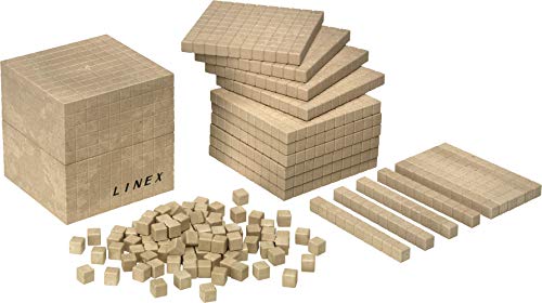 Linex de madera reciclada Base 10 contar Kit Linex de madera reciclada Base 10 contar Kit