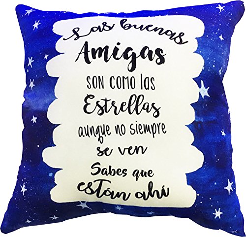 L'Informal Cojín antiestrés pequeño Las Buenas Amigas Son como Las Estrellas, Aunque no Siempre se Ven Sabes Que están ahí L'Informal Cojín antiestrés pequeño Las Buenas Amigas Son como Las Estrellas, Aunque no Siempre se Ven Sabes Que están ahí
