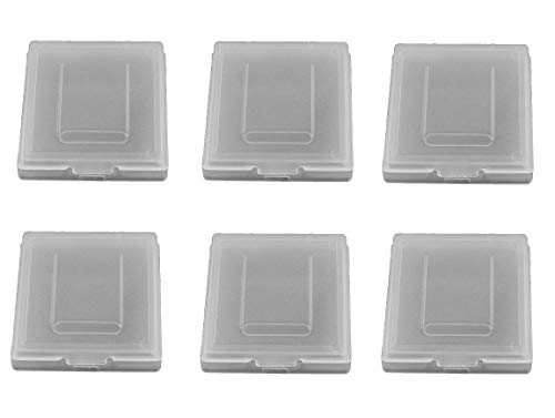 Link-e : 6 X Funda protectora transparente para cartucho de juego en consola Nintendo Gameboy, Color o Pocket Link-e : 6 X Funda protectora transparente para cartucho de juego en consola Nintendo Gameboy, Color o Pocket