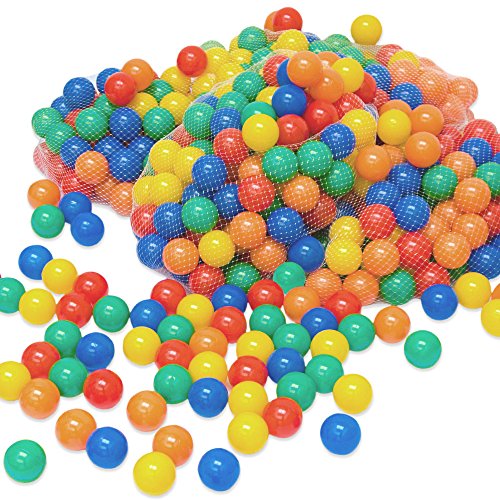 LittleTom 2000 Bolas de Color Ø6cm para Piscinas de niño Mezcla de 5 Colores LittleTom 2000 Bolas de Color Ø6cm para Piscinas de niño Mezcla de 5 Colores
