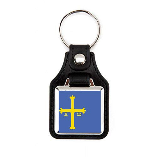 Llavero Bandera Principado De Asturias | Bandera Asturias | Bandera Comunidades Autónomas| Llavero Cuadrado Fabricado en Polipiel | Llavero Resistente | Diseño Elegante (1 Unidad) Llavero Bandera Principado De Asturias | Bandera Asturias | Bandera Comunidades Autónomas| Llavero Cuadrado Fabricado en Polipiel | Llavero Resistente | Diseño Elegante (1 Unidad)