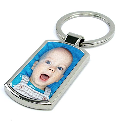 Llaveros Personalizados con Foto/Diseño/Nombre/Frase. Llaveros Personalizados con Foto 1 Cara. Regalos Personalizados con Foto. Varios Modelos. Llavero Personalizado Redondeado Rubí