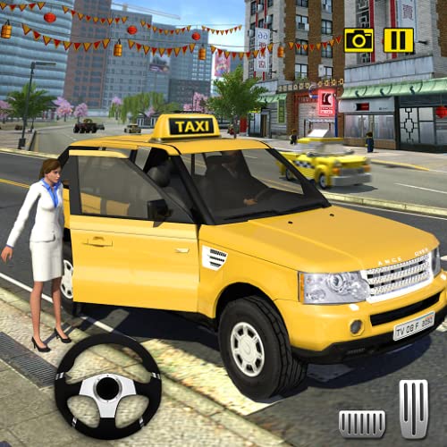 Loca Taxi Conducción Simulador 2018: Nueva York Ciudad Taxi Conductor Juegos
