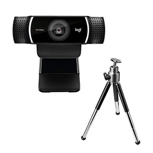 Logitech C922 Pro Stream - Cámara Web para streaming en serio con superrápido HD 720p a 60 fps, con trípode y licencia gratuita de 3 meses para XSplit - Negro Logitech C922 Pro Stream - Cámara Web para streaming en serio con superrápido HD 720p a 60 fps, con trípode y licencia gratuita de 3 meses para XSplit - Negro