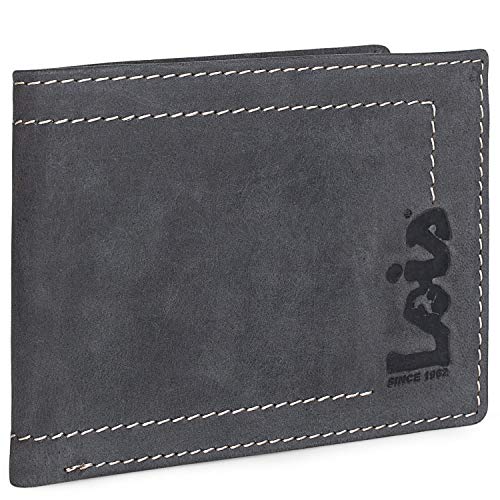 Lois - Cartera Hombre Piel con Monedero RFID. Billetero de Cuero Genuino. Tarjetas documentación Billetes. Caja para Calidad y diseño. y práctica. 201508, Color Negro Lois - Cartera Hombre Piel con Monedero RFID. Billetero de Cuero Genuino. Tarjetas documentación Billetes. Caja para Calidad y diseño. y práctica. 201508, Color Negro