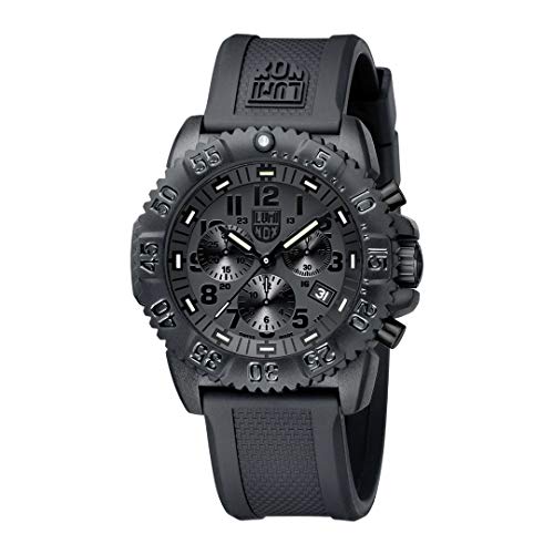 LUMINOX Reloj Analógico para Hombre de Cuarzo con Correa en Caucho XS.3081.BO.F