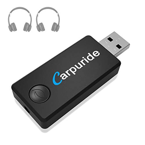 LuTuo Transmisor Bluetooth para TV, Conexión Dual Adaptador Inalámbrico de Audio para Auriculares, Baja Latencia, Alta Fidelidad Estére, soporta 3.5mm, RCA, USB Audio de PC (TX-9) LuTuo Transmisor Bluetooth para TV, Conexión Dual Adaptador Inalámbrico de Audio para Auriculares, Baja Latencia, Alta Fidelidad Estére, soporta 3.5mm, RCA, USB Audio de PC (TX-9)