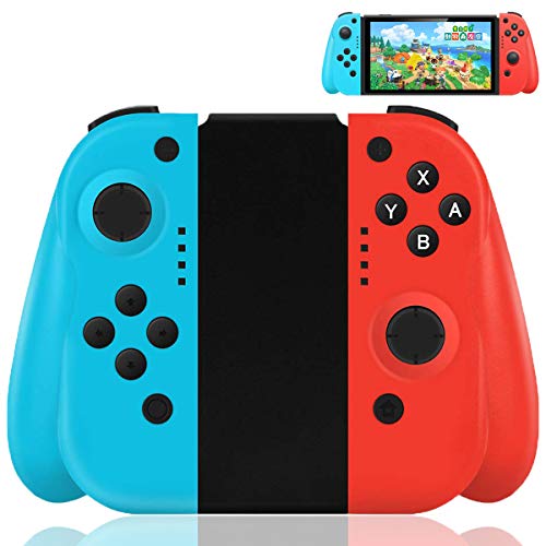 Maegoo Mando para Nintendo Switch, Mando Switch Controlador Gamepad Joysticks para Nintendo Switch, Bluetooth Inalámbrico Switch Mando Joycon De Reemplazo con Doble Choque y Giroscopio de 6 Ejes