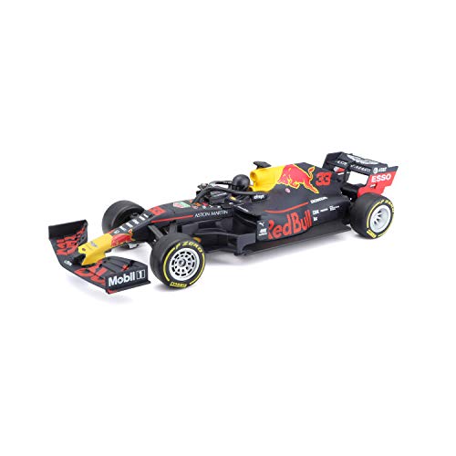 Maisto Tech R/C F1 Red Bull RB15 (2019): Coche teledirigido MAX Verstappen a Escala 1:24, Coche de fórmula 1, 2,4 GHz, Control de empuñadura de Pistola, 22 cm, Color Negro (582351)