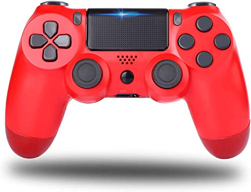 Mando PS4, Mando inalámbrico Gamepad para Playstation 4 / Pro/Slim con función de Audio, Vibración Dual, Panel táctil, Joystick con de Alta precisión