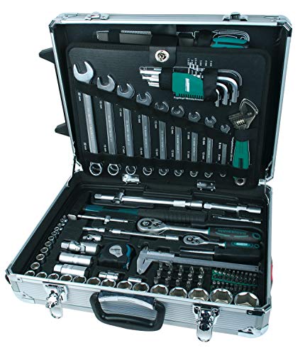 Mannesmann - M29077 - Carro de aluminio para herramientas, equipado, 159 piezas. Mannesmann - M29077 - Carro de aluminio para herramientas, equipado, 159 piezas.