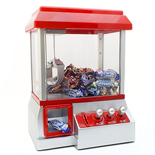 Máquina de caramelos máquina de caramelos pinza de caramelos pinza de pinzas máquina tragaperras roja