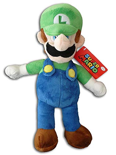 Mario Bros Super Peluche Luigi 35cm Calidad super soft Mario Bros Super Peluche Luigi 35cm Calidad super soft