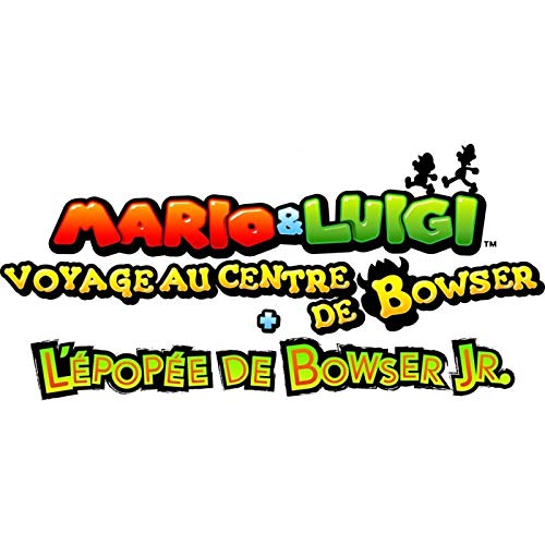 Mario & Luigi: Voyage Au Centre De Bowser + L'épopée De Bowser Jr. Standard [Importación francesa]
